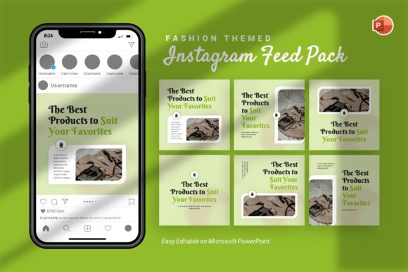 Download Instagram Feed - Fashion Template - Fashion template Collection