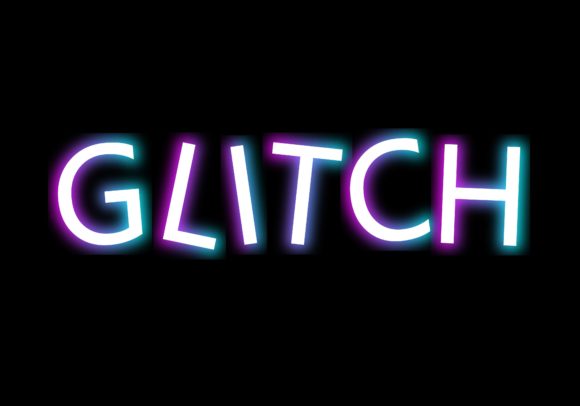 Download Glitch Vector Text Effect Fully Editable - Fully editable Collection