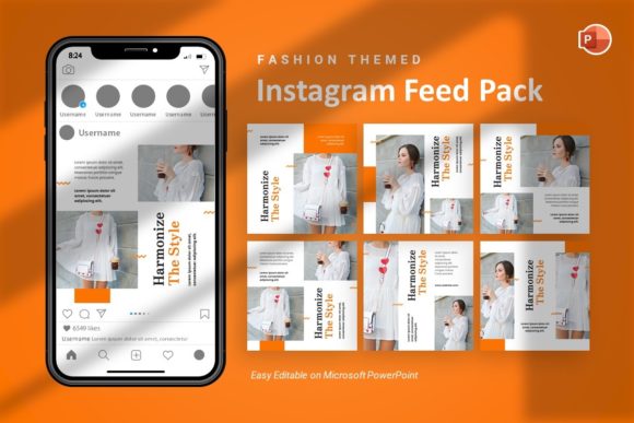 Download Instagram Feed - Fashion Template - Fashion template Collection